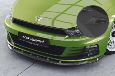 CSR Frontspoiler | Cup-Spoilerlippe mit ABE für VW Scirocco III R-Line CSL386-L Lackierung erforderlich (unlackiert roh)