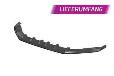 CSR Frontspoiler | Cup-Spoilerlippe mit ABE für VW Scirocco III R-Line CSL386-G Glossy schwarz Hochglanz (keine Lackierung erforderlich)