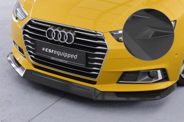 CSR Frontspoiler | Cup-Spoilerlippe mit ABE für Audi A4 B9 (Typ 8W) CSL387-L Lackierung erforderlich (unlackiert roh)