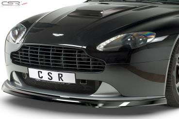 CSR Frontspoiler | Cup-Spoilerlippe mit ABE für Aston Martin Vantage CSL392-G Glossy schwarz Hochglanz (keine Lackierung erforderlich)