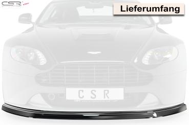 CSR Frontspoiler | Cup-Spoilerlippe mit ABE für Aston Martin Vantage CSL392-S strukturiert schwarz matt (keine Lackierung erforderlich)