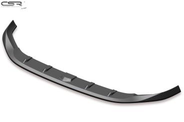 CSR Frontspoiler | Cup-Spoilerlippe mit ABE für VW Golf 7 R CSL395-S strukturiert schwarz matt (keine Lackierung erforderlich)