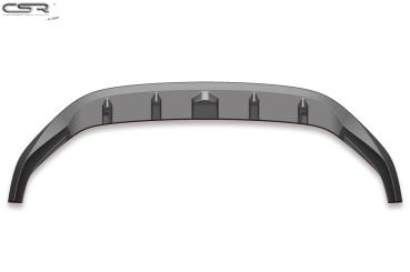 CSR Frontspoiler | Cup-Spoilerlippe mit ABE für VW Golf 7 R CSL395-S strukturiert schwarz matt (keine Lackierung erforderlich)