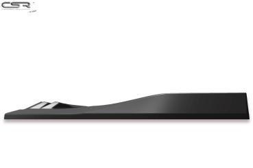 CSR Frontspoiler | Cup-Spoilerlippe mit ABE für VW Golf 7 R CSL395-S strukturiert schwarz matt (keine Lackierung erforderlich)