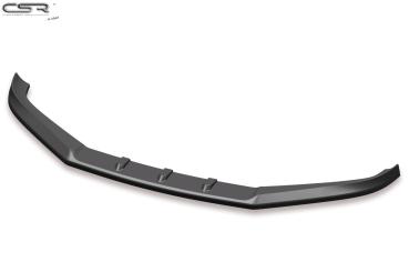 CSR Frontspoiler | Cup-Spoilerlippe mit ABE für VW Tiguan I CSL397-C Carbon Look Hochglanz (keine Lackierung erforderlich)