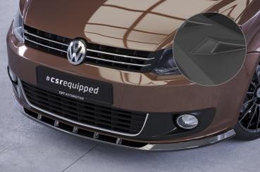 CSR Frontspoiler | Cup-Spoilerlippe mit ABE für VW Touran I (Typ 1T) CSL398-L Lackierung erforderlich (unlackiert roh)