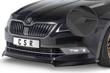 CSR Frontspoiler | Cup-Spoilerlippe mit ABE für Skoda Superb III (3V) CSL401-L Lackierung erforderlich (unlackiert roh)