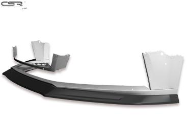 CSR Frontspoiler | Cup-Spoilerlippe mit ABE für Audi A5 F5 S-Line / S5 F5 CSL403-G Glossy schwarz Hochglanz (keine Lackierung erforderlich)