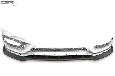 CSR Frontspoiler | Cup-Spoilerlippe mit ABE für Mercedes-Benz C-Klasse 205 AMG-Line CSL408-C Carbon Look Hochglanz (keine Lackierung erforderlich)