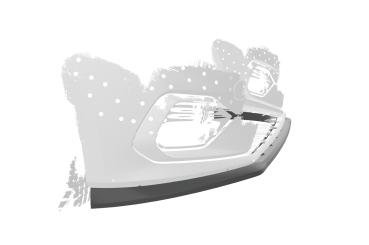 CSR Frontspoiler | Cup-Spoilerlippe mit ABE für Ford Fiesta MK8 ST/ST-Line CSL409-S strukturiert schwarz matt (keine Lackierung erforderlich)