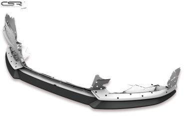 CSR Frontspoiler | Cup-Spoilerlippe mit ABE für Audi A6 C7 4G S-Line/ S6 C7 4G CSL410-S strukturiert schwarz matt (keine Lackierung erforderlich)