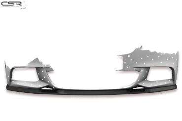 CSR Frontspoiler | Cup-Spoilerlippe mit ABE für BMW 5er F10 / F11 M-Paket CSL412-C Carbon Look Hochglanz (keine Lackierung erforderlich)