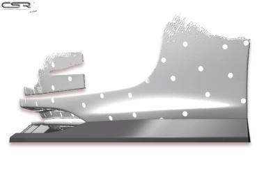 CSR Frontspoiler | Cup-Spoilerlippe mit ABE für VW Golf 6 GTI Edition 35 CSL415-C Carbon Look Hochglanz (keine Lackierung erforderlich)