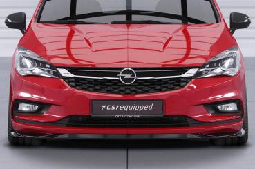 CSR Frontspoiler | Cup-Spoilerlippe mit ABE für Opel Astra K CSL419-L Lackierung erforderlich (unlackiert roh)