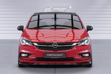 CSR Frontspoiler | Cup-Spoilerlippe mit ABE für Opel Astra K CSL419-L Lackierung erforderlich (unlackiert roh)