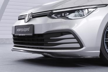 CSR Frontspoiler | Cup-Spoilerlippe mit ABE für VW Golf 8 (Typ CD) CSL428-L Lackierung erforderlich (unlackiert roh)