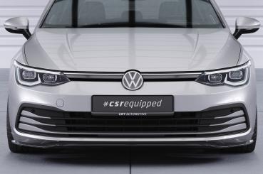 CSR Frontspoiler | Cup-Spoilerlippe mit ABE für VW Golf 8 (Typ CD) CSL428-L Lackierung erforderlich (unlackiert roh)