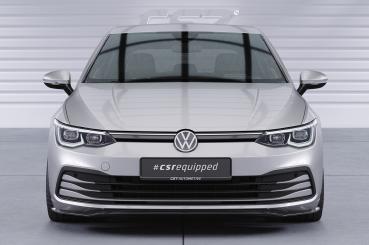 CSR Frontspoiler | Cup-Spoilerlippe mit ABE für VW Golf 8 (Typ CD) CSL428-L Lackierung erforderlich (unlackiert roh)