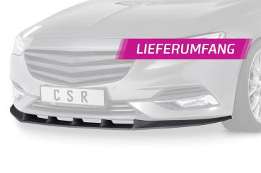 CSR Frontspoiler | Cup-Spoilerlippe mit ABE für Opel Insignia B CSL431-C Carbon Look Hochglanz (keine Lackierung erforderlich)