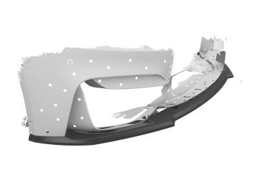 CSR Frontspoiler | Cup-Spoilerlippe mit ABE für BMW M3/M4 F80/F82/F83 CSL433-G Glossy schwarz Hochglanz (keine Lackierung erforderlich)