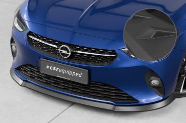CSR Frontspoiler | Cup-Spoilerlippe mit ABE für Opel Corsa F CSL435-L Lackierung erforderlich (unlackiert roh)
