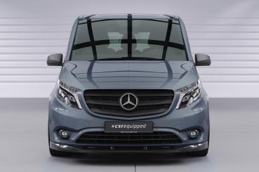 CSR Frontspoiler | Cup-Spoilerlippe mit ABE für Mercedes-Benz Vito 447 CSL439-G Glossy schwarz Hochglanz (keine Lackierung erforderlich)