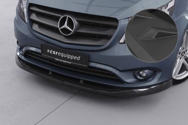 CSR Frontspoiler | Cup-Spoilerlippe mit ABE für Mercedes-Benz Vito 447 CSL439-L Lackierung erforderlich (unlackiert roh)