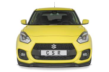 CSR Frontspoiler | Cup-Spoilerlippe mit ABE für Suzuki Swift 6 (RZ/AZ) Sport CSL442-L Lackierung erforderlich (unlackiert roh)