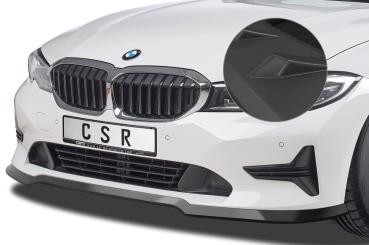 CSR Frontspoiler | Cup-Spoilerlippe mit ABE für BMW 3er G20 Limousine / G21 Touring CSL444-L Lackierung erforderlich (unlackiert roh)