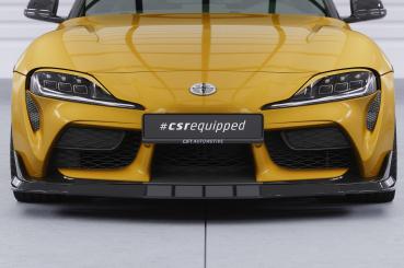 CSR Frontspoiler | Cup-Spoilerlippe mit ABE für Toyota GR Supra (A90) CSL446-L Lackierung erforderlich (unlackiert roh)