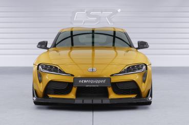 CSR Frontspoiler | Cup-Spoilerlippe mit ABE für Toyota GR Supra (A90) CSL446-L Lackierung erforderlich (unlackiert roh)