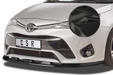 CSR Frontspoiler | Cup-Spoilerlippe mit ABE für Toyota Avensis (T27) CSL449-G Glossy schwarz Hochglanz (keine Lackierung erforderlich)