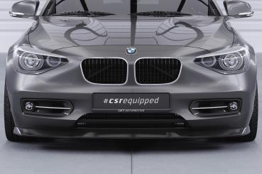 CSR Frontspoiler | Cup-Spoilerlippe mit ABE für BMW 1er F20 / F21 CSL450-C Carbon Look Hochglanz (keine Lackierung erforderlich)