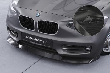 CSR Frontspoiler | Cup-Spoilerlippe mit ABE für BMW 1er F20 / F21 CSL450-C Carbon Look Hochglanz (keine Lackierung erforderlich)