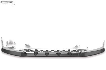CSR Frontspoiler | Cup-Spoilerlippe mit ABE für Audi S3 / A3 8V S-Line Cabrio / Limo CSL453-G Glossy schwarz Hochglanz (keine Lackierung erforderlich)