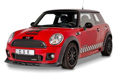 CSR Frontspoiler | Cup-Spoilerlippe mit ABE für Mini R56 John Cooper Works CSR-CSL454-L Lackierung erforderlich (unlackiert roh)