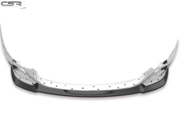 CSR Frontspoiler | Cup-Spoilerlippe mit ABE für BMW 5er E60/E61 M-Paket CSR-CSL455-C Carbon Look Hochglanz (keine Lackierung erforderlich)