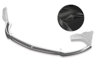 CSR Frontspoiler | Cup-Spoilerlippe mit ABE für Mercedes-Benz CLA C118/X118 AMG-Line CSL456-C Carbon Look Hochglanz (keine Lackierung erforderlich)