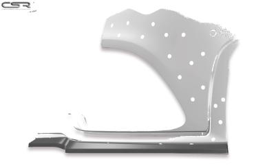 CSR Frontspoiler | Cup-Spoilerlippe mit ABE für Mercedes-Benz CLA C118/X118 AMG-Line CSL456-C Carbon Look Hochglanz (keine Lackierung erforderlich)