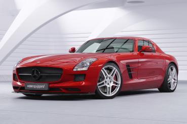 CSR Frontspoiler | Cup-Spoilerlippe mit ABE für Mercedes-Benz SLS AMG (197) CSL462-C Carbon Look Hochglanz (keine Lackierung erforderlich)