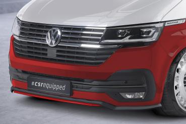 CSR Frontspoiler | Cup-Spoilerlippe mit ABE für VW T6.1 Bus CSL464-L Lackierung erforderlich (unlackiert roh)