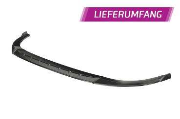 CSR Frontspoiler | Cup-Spoilerlippe mit ABE für VW Golf 8 (Typ CD) GTI/GTD/GTE/R-Line CSL466-C Carbon Look Hochglanz (keine Lackierung erforderlich)