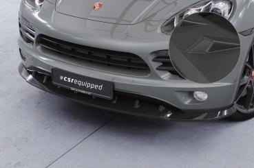 CSR Frontspoiler | Cup-Spoilerlippe mit ABE für Porsche Cayenne Typ 92A CSL470-L Lackierung erforderlich (unlackiert roh)