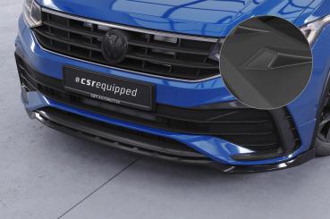 CSR Frontspoiler | Cup-Spoilerlippe mit ABE für VW Tiguan II (Typ AD1) R-Line CSL475-L Lackierung erforderlich (unlackiert roh)