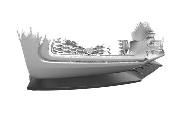 CSR Frontspoiler | Cup-Spoilerlippe mit ABE für Audi SQ5 (8R) CSL480-S strukturiert schwarz matt (keine Lackierung erforderlich)