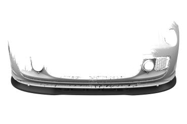 CSR Frontspoiler | Cup-Spoilerlippe mit ABE für Fiat 500 Abarth 595 CSL490-G Glossy schwarz Hochglanz (keine Lackierung erforderlich)