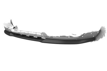 CSR Frontspoiler | Cup-Spoilerlippe mit ABE für Audi A3 (8P/8PA) CSL497-C Carbon Look Hochglanz (keine Lackierung erforderlich)