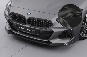 CSR Frontspoiler | Cup-Spoilerlippe mit ABE für BMW Z4 (G29) M-Paket/M40i CSL498-G Glossy schwarz Hochglanz (keine Lackierung erforderlich)