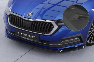 CSR Frontspoiler | Cup-Spoilerlippe mit ABE für Skoda Octavia 4 CSL501-L Lackierung erforderlich (unlackiert roh)