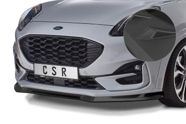 CSR Frontspoiler | Cup-Spoilerlippe mit ABE für Ford Puma ST-Line CSL504-L Lackierung erforderlich (unlackiert roh)